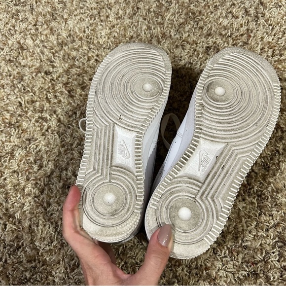 Nike Air Force 1 Women’s Size 7.5 Custom Flame Preowned 315115-112 - Picture 6 of 10